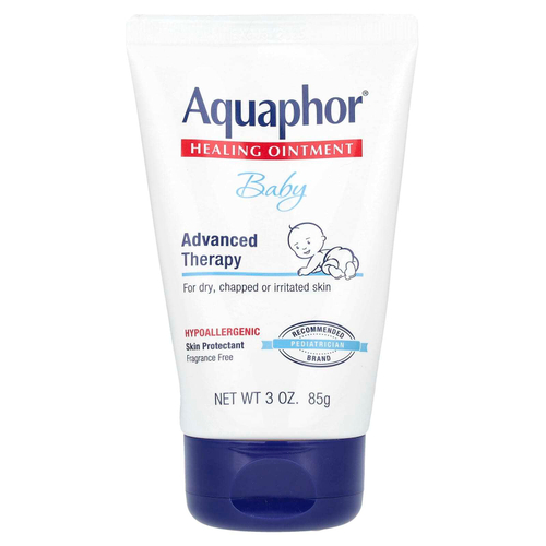 Aquaphor, заживляющая мазь для детей, без отдушки, 85 г (3 унции)
