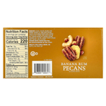 Sahale Snacks, глазированная смесь, со вкусом банана и рома, 9 пакетиков по 42,5 г (1,5 унции)