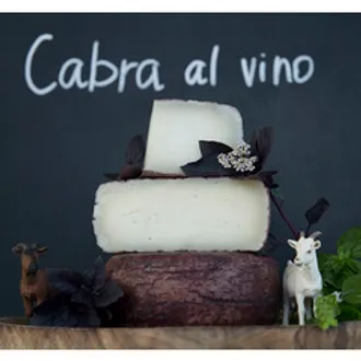 Козий сыр полутвердый «Пьяная коза» (Cabra Al Vino) / 200 гр
