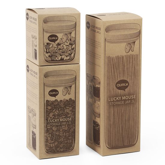 Контейнер для пищевых продуктов lucky mouse, 2 л