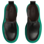 Bottega Veneta Tire Chelsea Ankle Length Chelsea Boots Women"s Turquoise