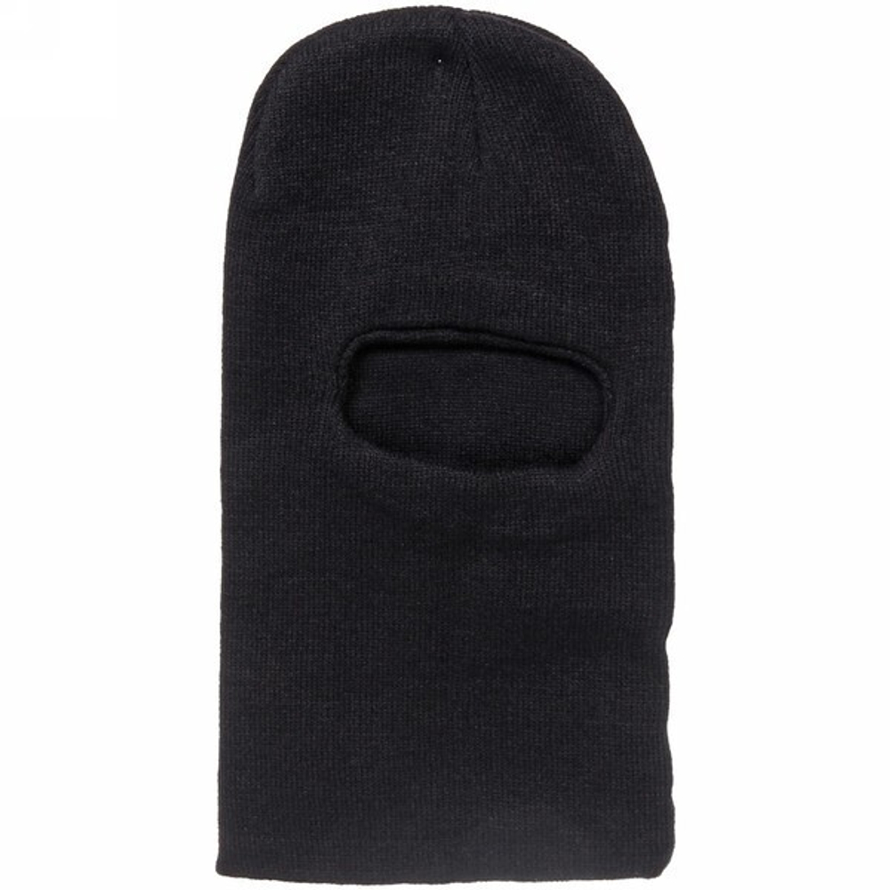 Шапка зимняя, двухслойная «Балаклава» (цвет: черный)