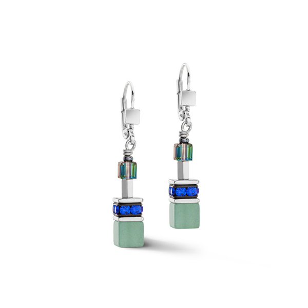 Серьги Coeur de Lion Multicolour Gemstone 3040/20-1561