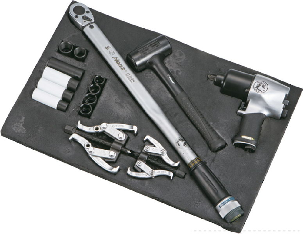 Ударные головки и аксессуары Hans в ложементе, TT-49