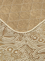 Покрывало на кровать, стеганое, поплин с размерами 215х220