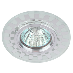 DK LD47 SL /1 Светильник ЭРА декор cо светодиодной подсветкой MR16, зеркальный