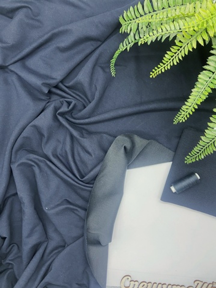 Футер 2- нитка с ПЭ Темно-синий