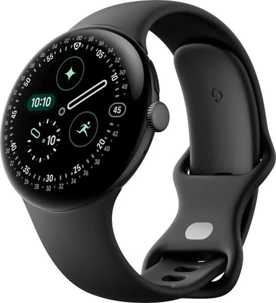 Умные часы Google Pixel Watch 4 45mm Wi-Fi + LTE (Matte Black/Obsidian)