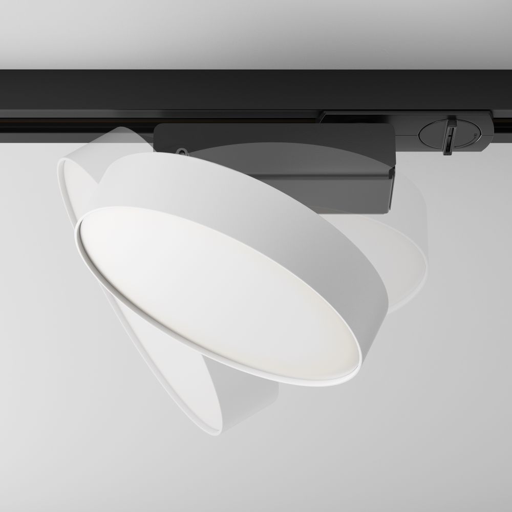 Трековый однофазный светодиодный светильник Maytoni Unity Zon TR043-1-12W4K-W