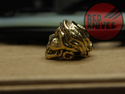 Бусина темлячная "Трудяга", латунь