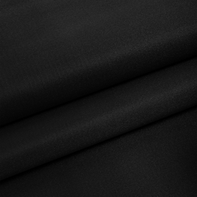 Ткань Атлас-сатин 67 г/м² 100% полиэстер шир.150 см  цв.чёрный