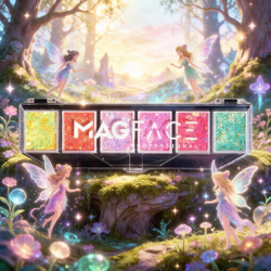 Палетка с глиттерами MAGFACE (6шт)