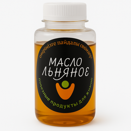 Масло льняное CAREFOOD 200 мл