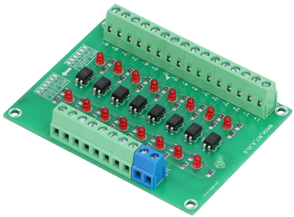 Модуль оптической изоляции 8 каналов