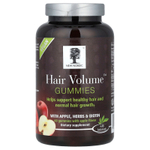 New Nordic, Жевательные мармеладки для волос Hair Volume ™ с яблоком, травами и биотином, 60 жевательных таблеток