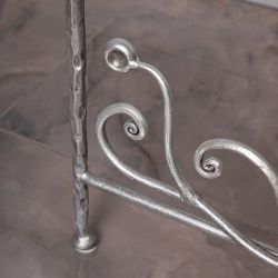 Столик декоративный Блюм - 2 Античное серебро