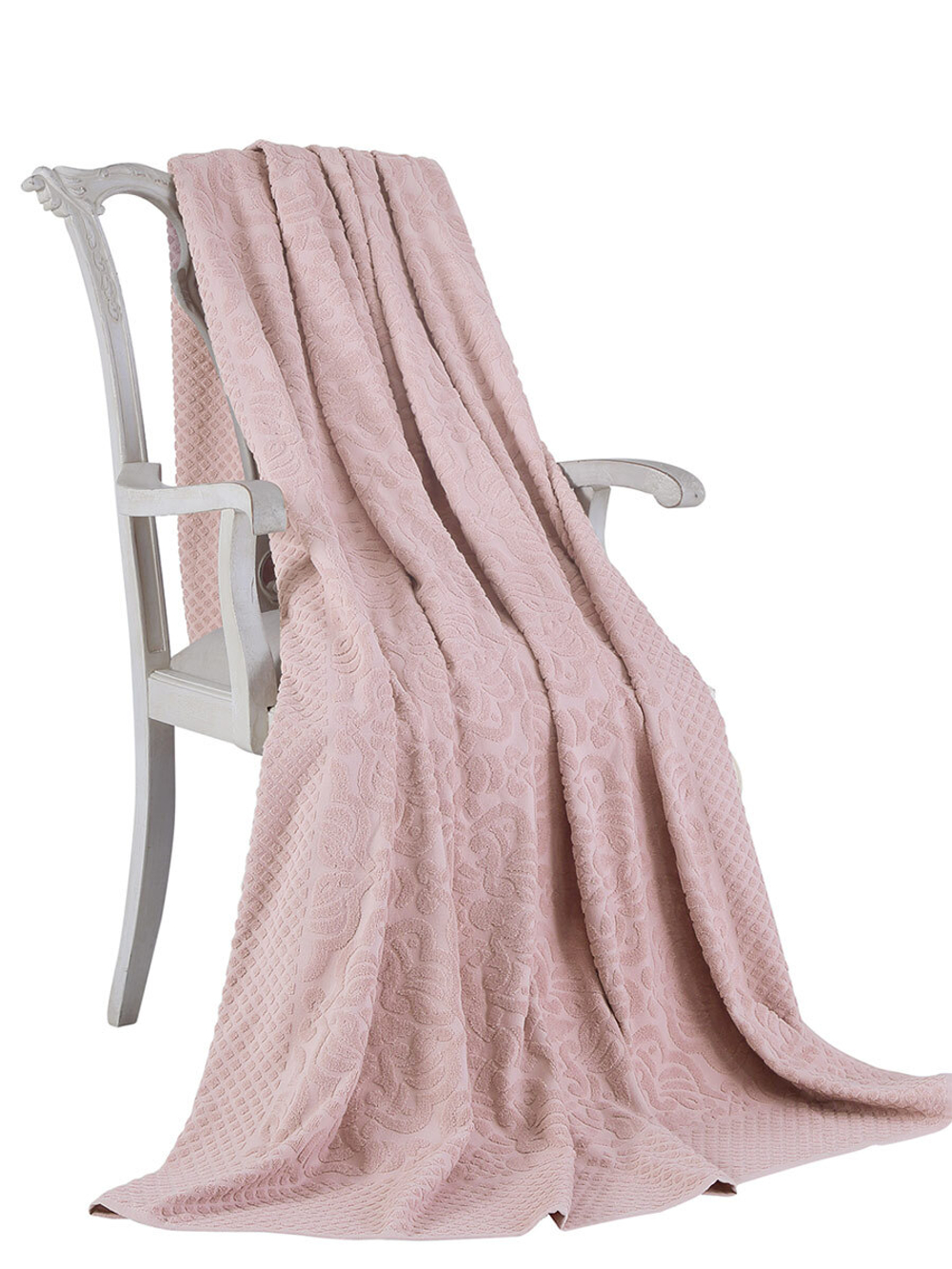 Покрывало 160x220 Tivolyo home Elips грязно-розовое