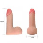 Фаллоимитатор для ношения Lovetoy Skinlike Limpy Cock (14*2,8)