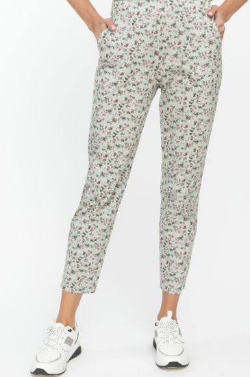 Брюки женские укороченные Лори B0260-F72 оливковые