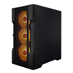 1STPLAYER TRILOBITE T3 ARGB Black / mATX / 4x 120mm ARGB fans inc. / T3-BK-4F2(AP)