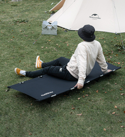 Кровать складная Naturehike односпальная XJC05, черная (NH20JJ001)
