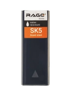 Лезвия для ножей трапециевидные воронёные 5 шт RAGE by VIRA