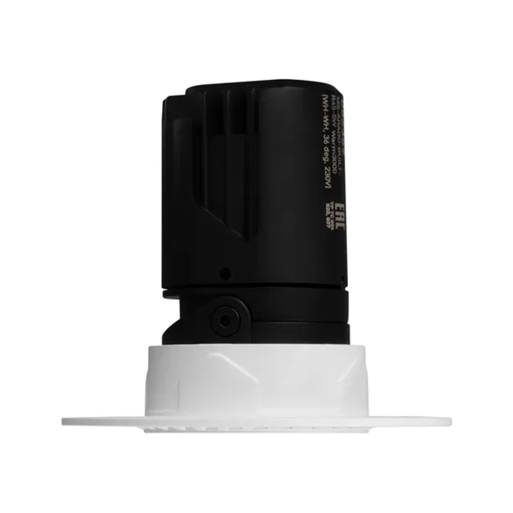 Светильник MS-ARADO-TRIMLESS-R45-5W Warm3000 (WH-WH, 36 deg, 230V) (Arlight, IP20 Металл, 5 лет) 052389