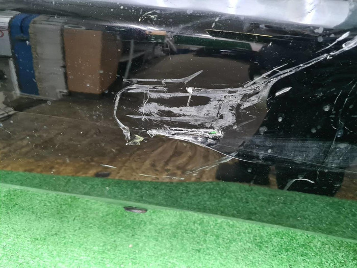 Бампер передний Toyota Land Cruiser 300 (21-нв)