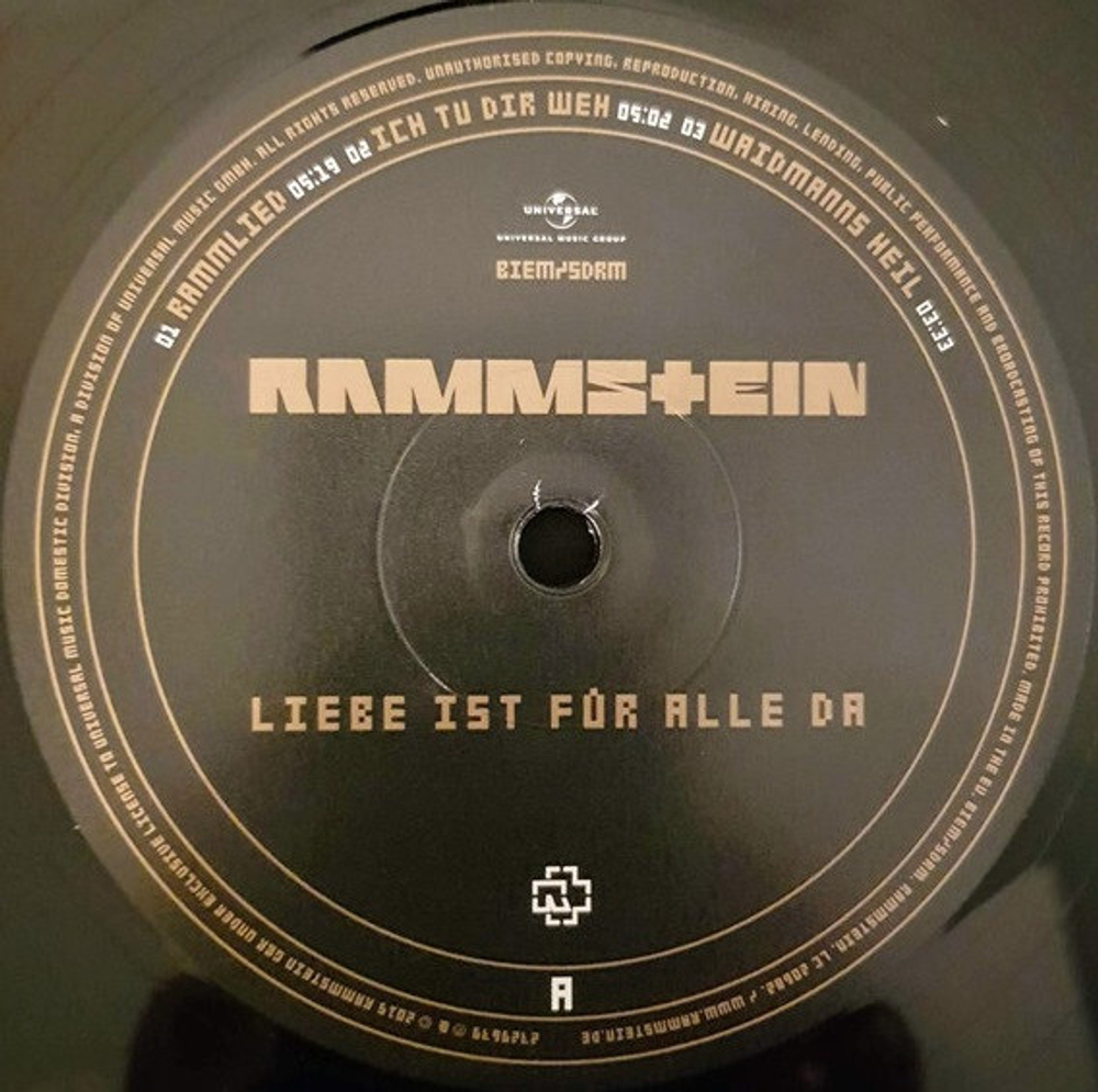 Rammstein / Liebe Ist Fur Alle Da (2LP)