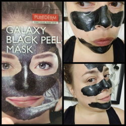 Purederm Galaxy Black Peel-off Mask маска-пленка для глубокого очищения пор