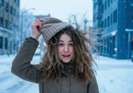 Уход за волосами зимой: как сохранить прическу под шапкой и защитить волосы от мороза