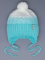 Шапка для мальчика осенняя с завязками