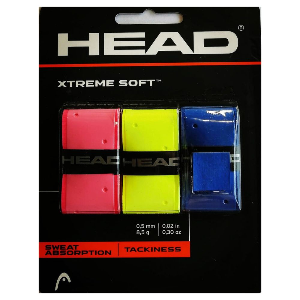 Аксессуары для тенниса Намотка овергрип HEAD XTREME SOFT .