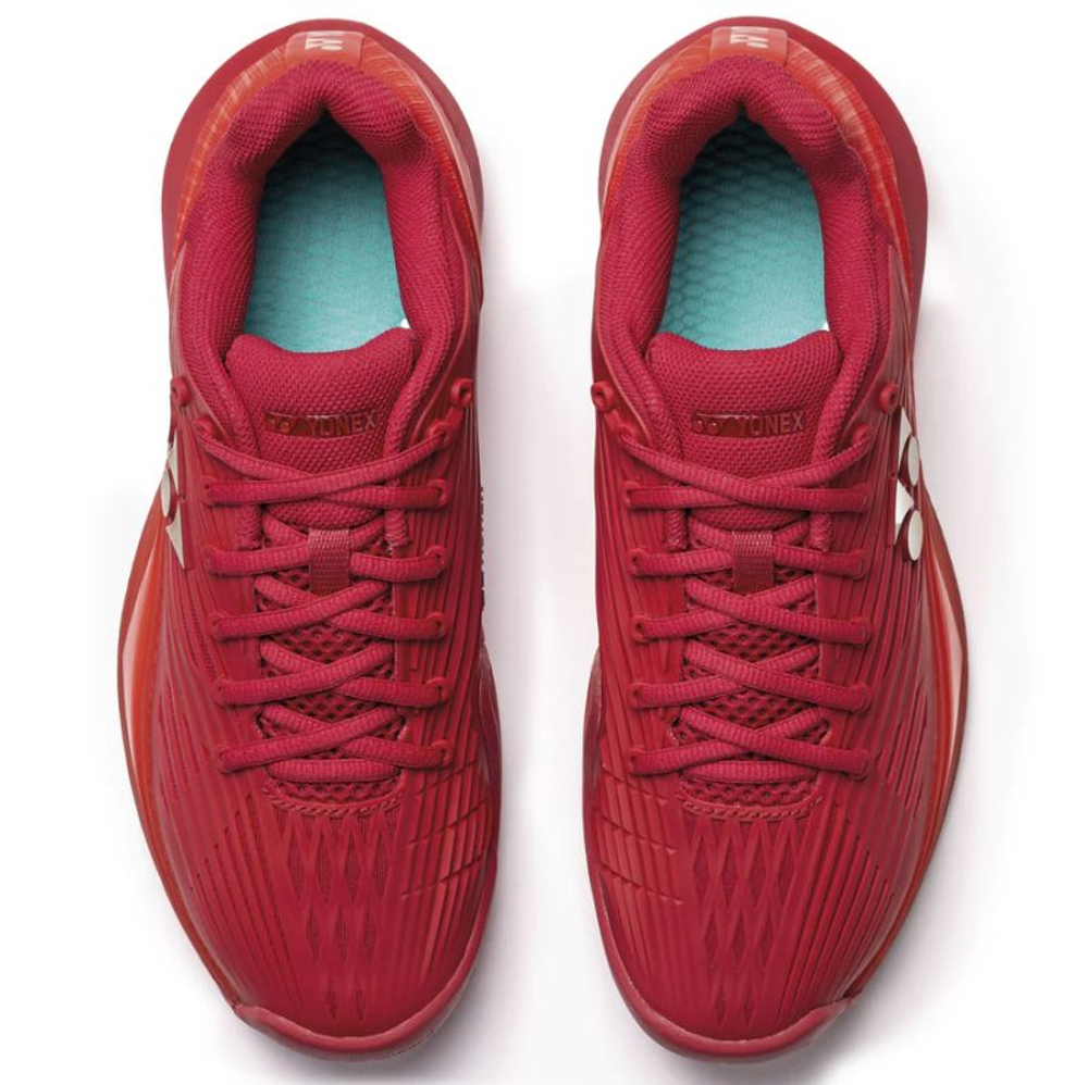 Мужские кроссовки теннисные Yonex Power Cushion Eclipsion 5 Clay - ruby red