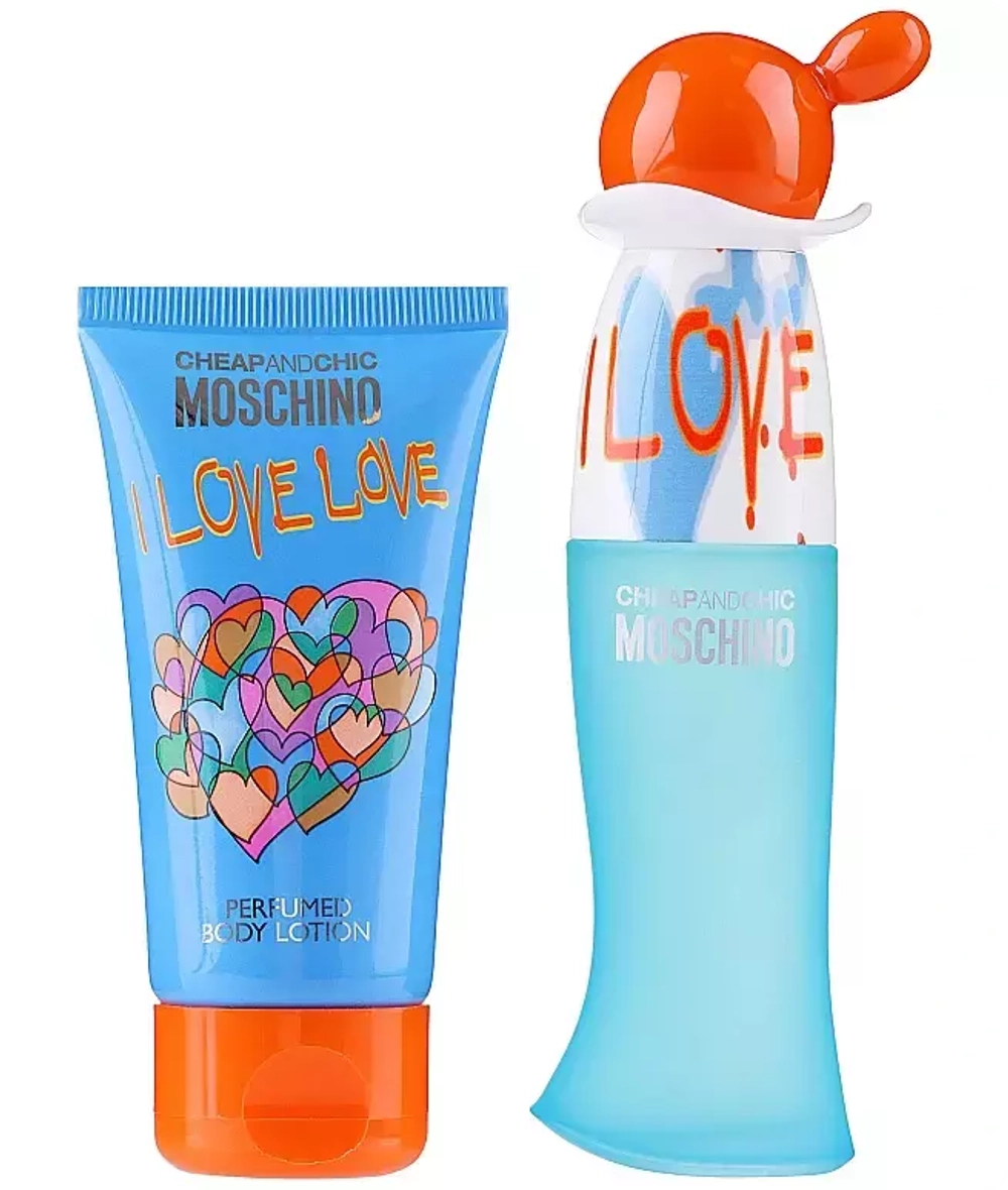 Moschino Cheap & Chic I Love Love Eau de Toilette 30ml + Body Lotion 50ml Set