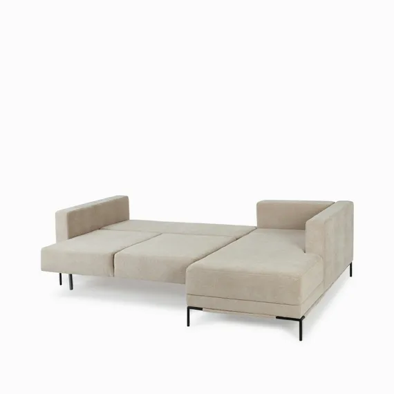 Диван раскладной Colston правосторонний 288 см, бежевый