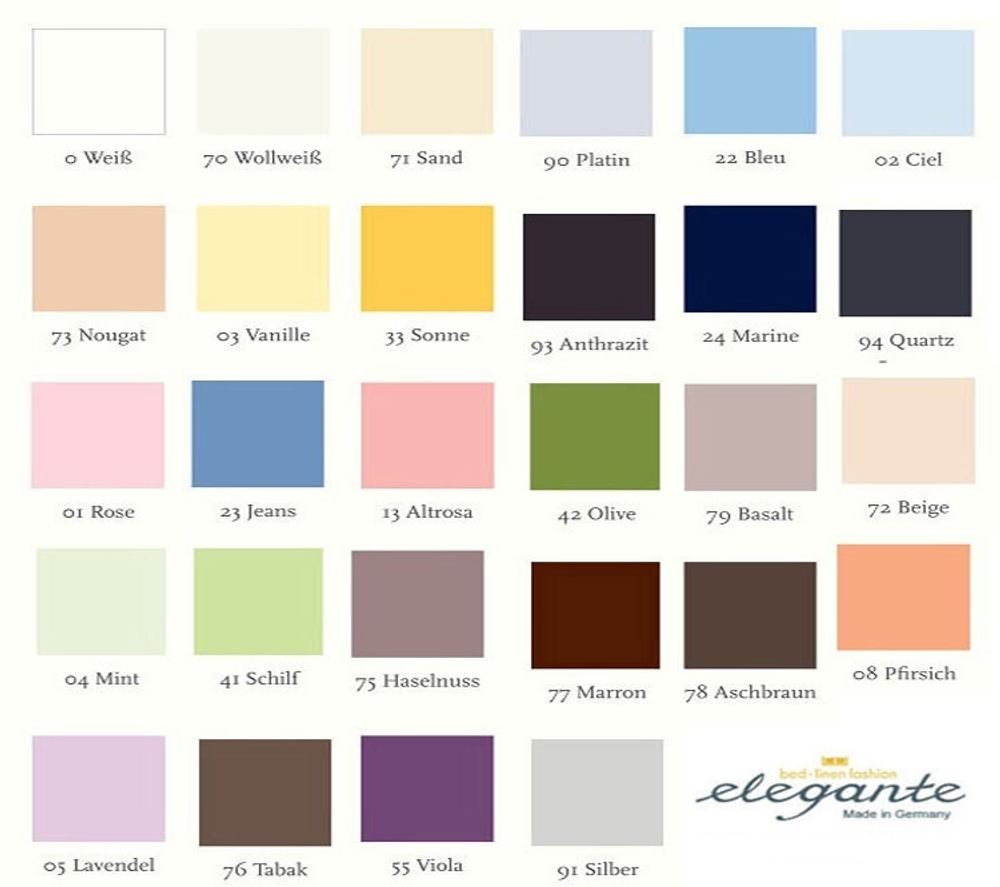 Простыня трикотажная 140-160x200 Elegante 8000 серебряная Германия вид