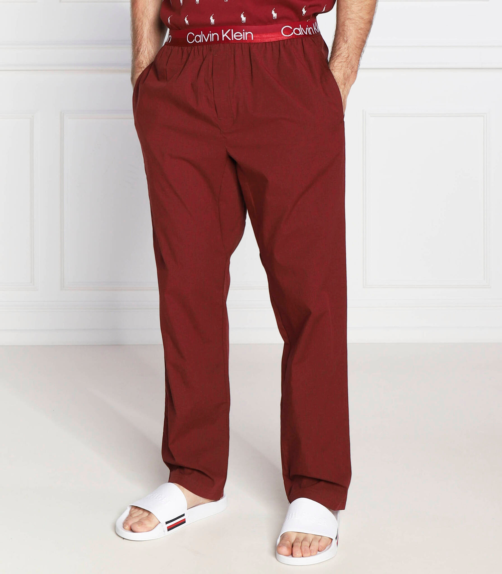 пижамные штаны Calvin Klein Underwear - бордовый(000NM2180E)