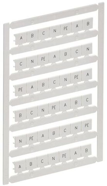 Маркер для CTS 10кв.мм "A; B; C; N; PE" ARMAFIX IEK AF-CT10D-M-010-21