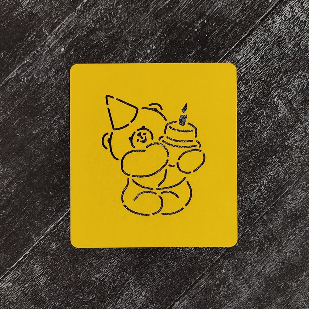 Мишка Тедди №29 с тортиком