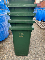 Мусорный контейне 240л зеленый, МКТ 240 Ирпласт 240 л.(580x730x1060см;13кг;зеленый) - арт.560440