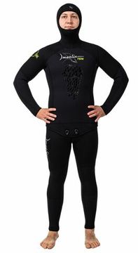 Гидрокостюм Marlin TEN черный 9 мм