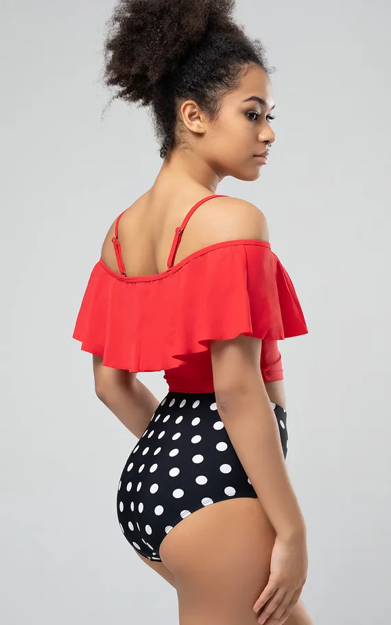 Купальник SF-50 Black/Red