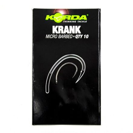 KORDA Крючок Krank №10 с бородкой 10шт