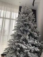 Заснеженная елка «Аляска» (Литая+пвх) 270 см / 2.7 м