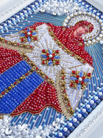 И-22 Набор для вышивания хрустальными камнями Покров Пресвятой Богородицы