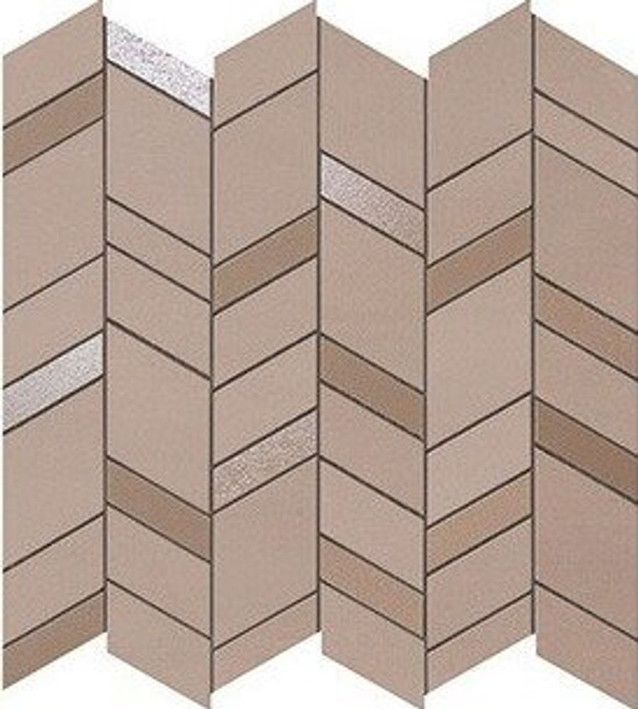 ATLAS CONCORDE MEK ROSE MOSAICO CHEVRON WALL 30.5x30.5