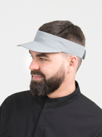 Головной убор - кепка козырек продавца Серый