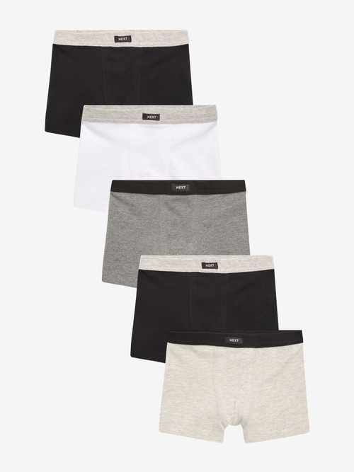 Трусы для мальчика Next 216-155, 5 шт., Черный, Белый, Бежевый