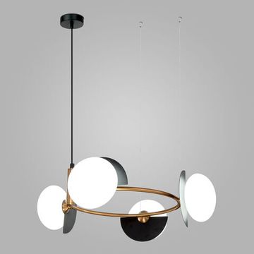 70150/4 / подвесной светильник / черный/латунь Smart